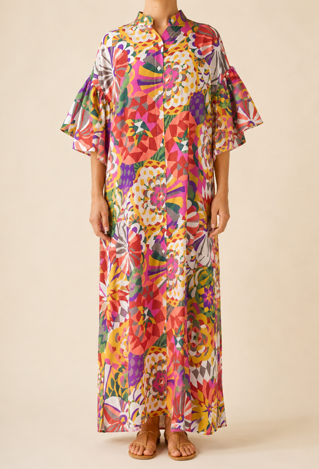 Robe longue bohème - Mosaïque