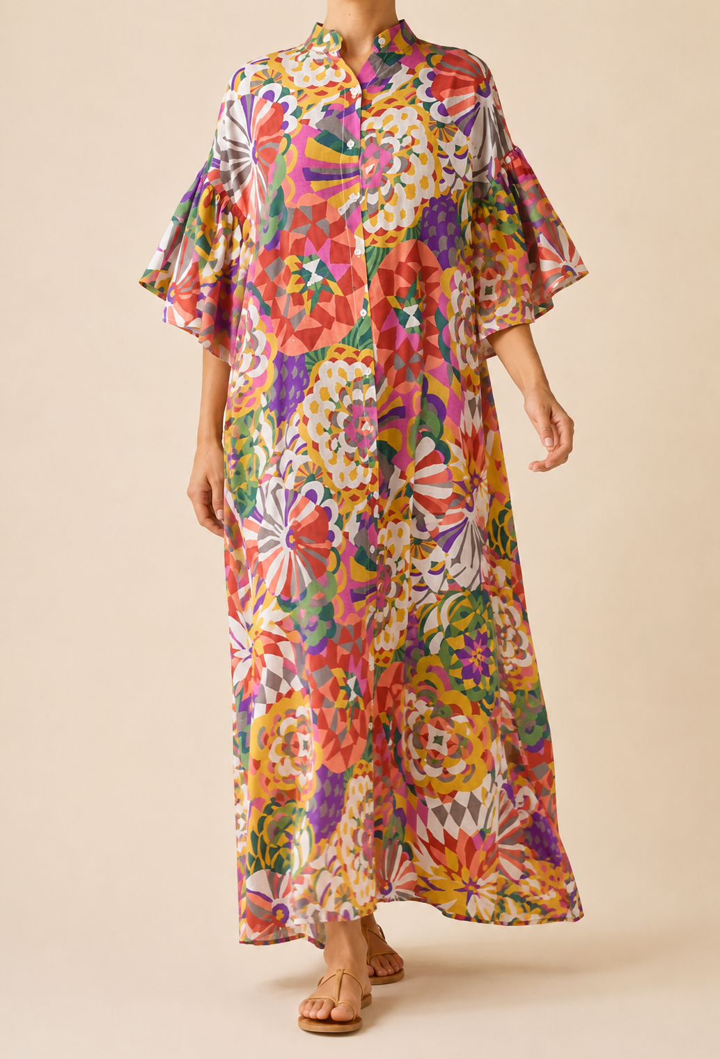 Robe longue bohème - Mosaïque