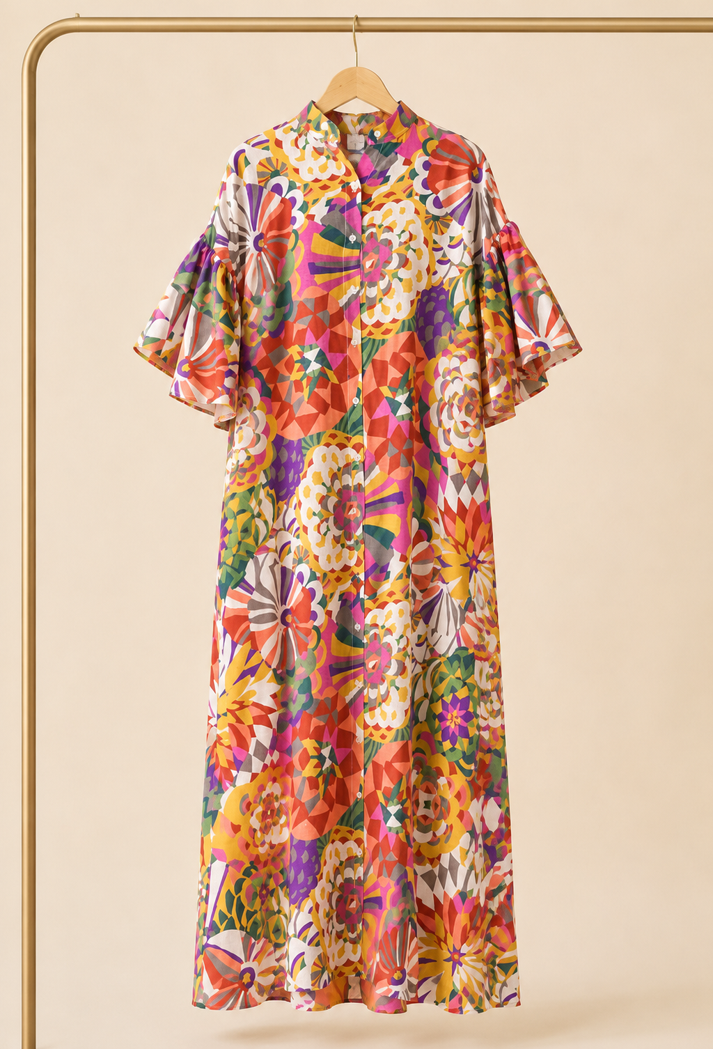 Robe longue bohème - Mosaïque