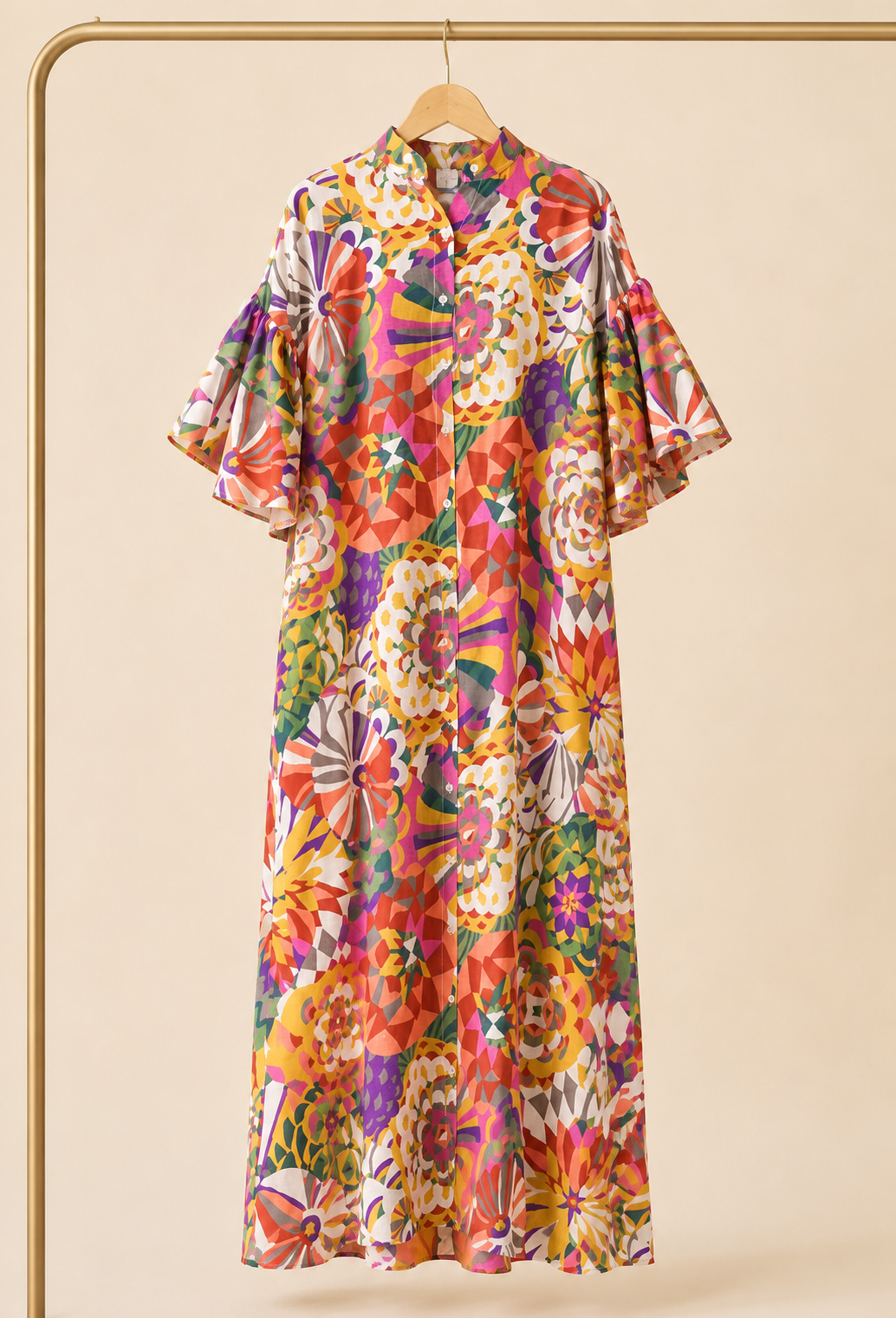 Robe longue bohème - Mosaïque