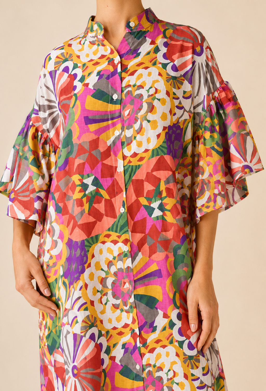 Robe longue bohème - Mosaïque