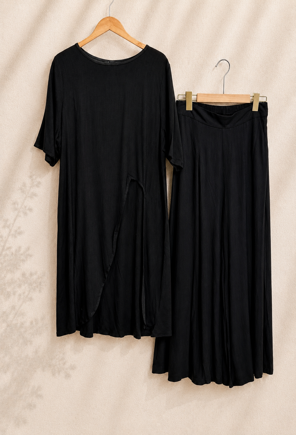 Ensemble Robe et Pantalon - Noir