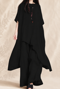 Ensemble Robe et Pantalon - Noir